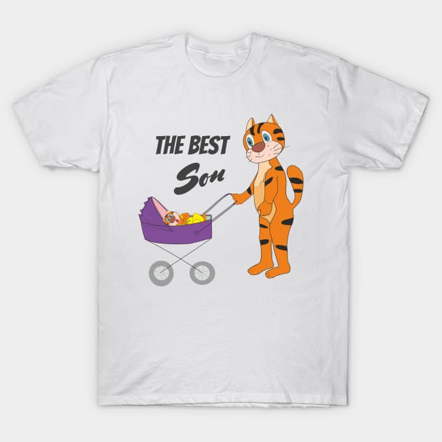 The best son T-Shirt by Alekvik